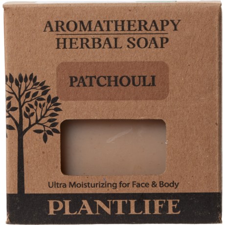 Plant Life Patchouli Aromatherapy Herbal Bar Soap - 4.5 oz. in Patchouli