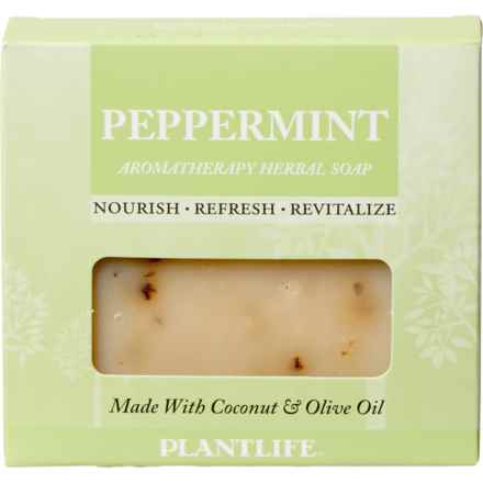 Plant Life Peppermint Aromatherapy Herbal Bar Soap - 4.5 oz. in Peppermint