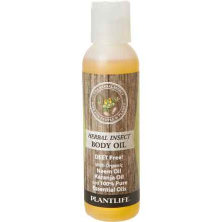 Plant Life Pest-Off Herbal Insect Repellent Body Oil - 4 oz. in Multi