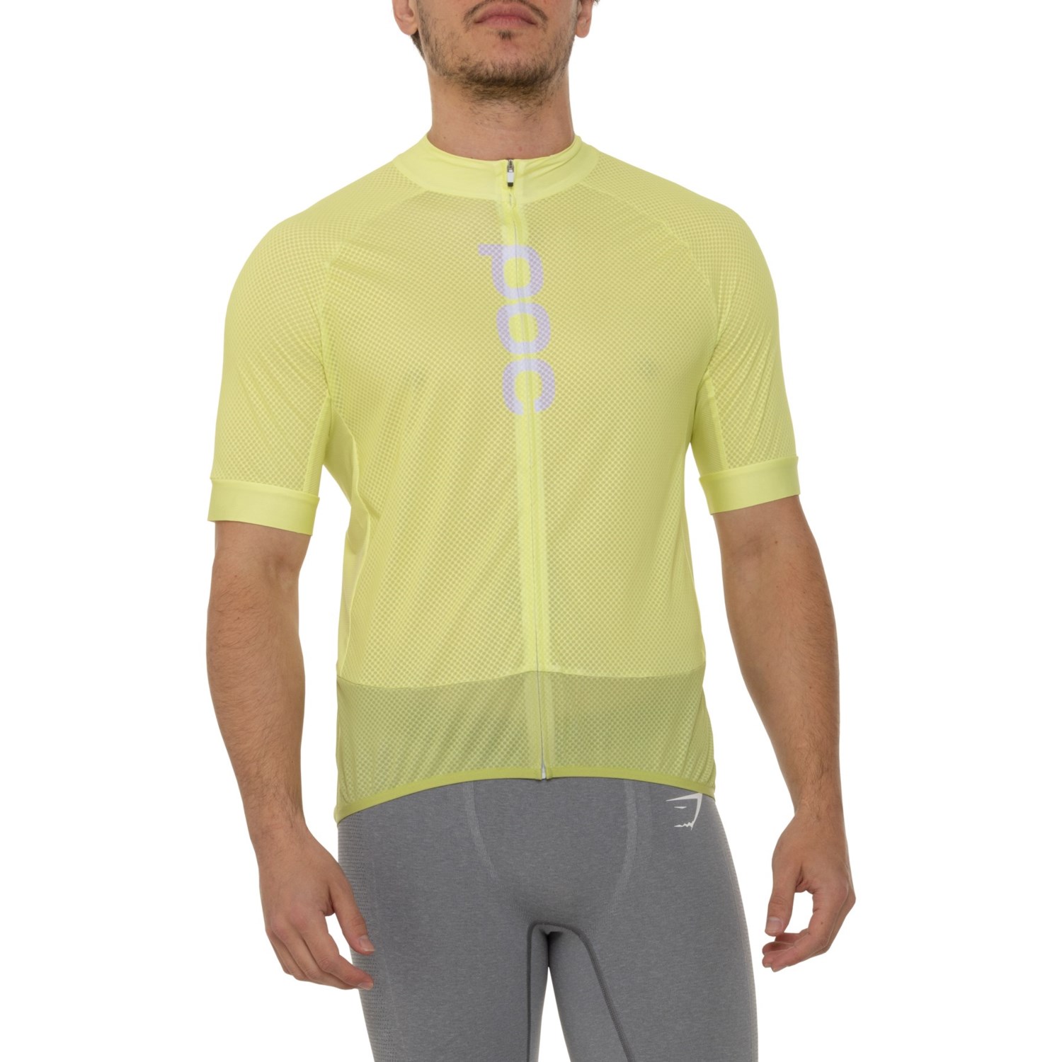 【タグ付き】POC ESSENTIAL JERSEY Men's Essential Logo Road Cycling Jersey in Uranium Black