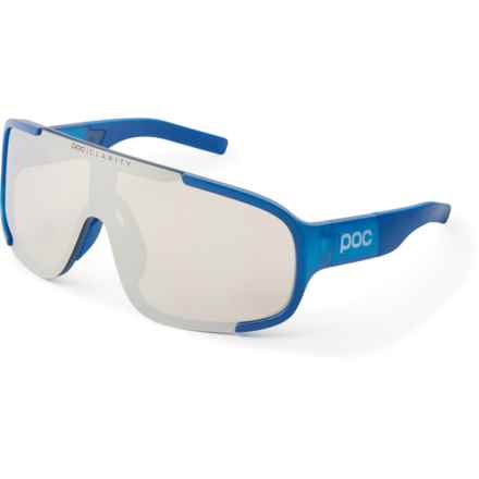 POC Made in Italy Aspire Performance Sunglasses (For Men and Women) in Opal Blue Translucent