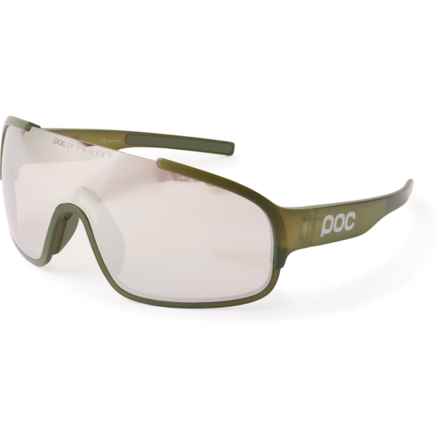 POC Made in Italy Crave Mirror Sunglasses (For Men and Women) in Epidote Green