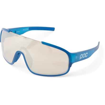 POC Made in Italy Crave Sunglasses (For Men and Women) in Opal Blue Translucent