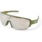 POC Made in Italy Do Half Blade Sunglasses (For Men and Women) in Epidote Green Translucent