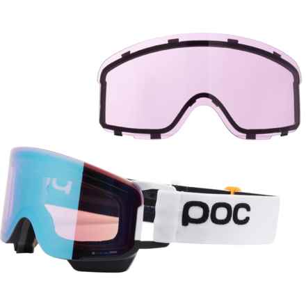 POC Nexal Mid Clarity Comp Ski Goggles - Extra Lens (For Men) in Hydrogen White/Uranium Black/Spektris Blue