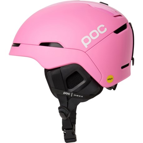 POC Obex Ski Helmet - MIPS (For Men) in Actinium Pink Matt