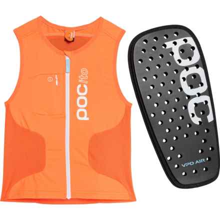 POC Pocito VPD Air Ski Vest (For Boys and Girls) in Fluorescent Orange