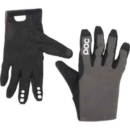 POC Resistance Enduro Adjustable Bike Gloves - Touchscreen Compatible (For Men and Women) in Sylvanite Grey