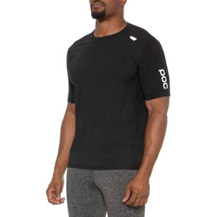 POC Resistance Ultra Cycling T-Shirt - UPF 50+, Short Sleeve in Uranium Black