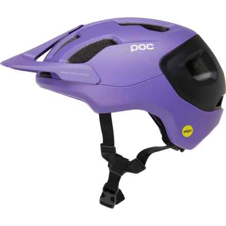 POC SPORTS Axion Race Bike Helmet (For Men and Women) in Sapphire Purple/Uranium Black Metallic/Matt