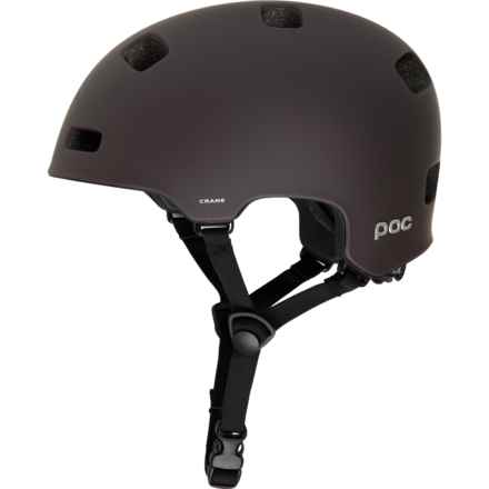 POC SPORTS Crane Bike Helmet - MIPS (For Men and Women) in Axinite Brown Matt