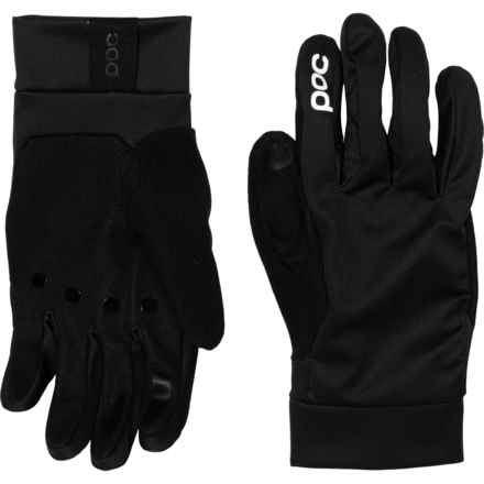 POC SPORTS Essential Softshell Bike Gloves (For Men and Women) in Uranium Black