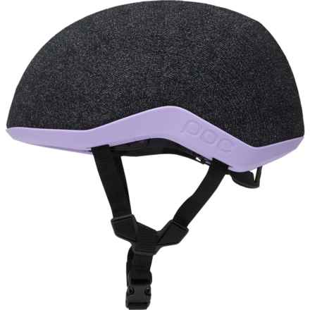 POC SPORTS Myelin Bike Helmet (For Men and Women) in Uranium Black/Purple Amethyst