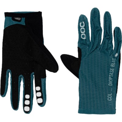 Blue bike gloves on sale