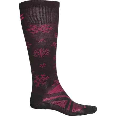 Point 6 Blizzard Ultralight Socks - Merino Wool, Over the Calf (For Men and Women) in Black