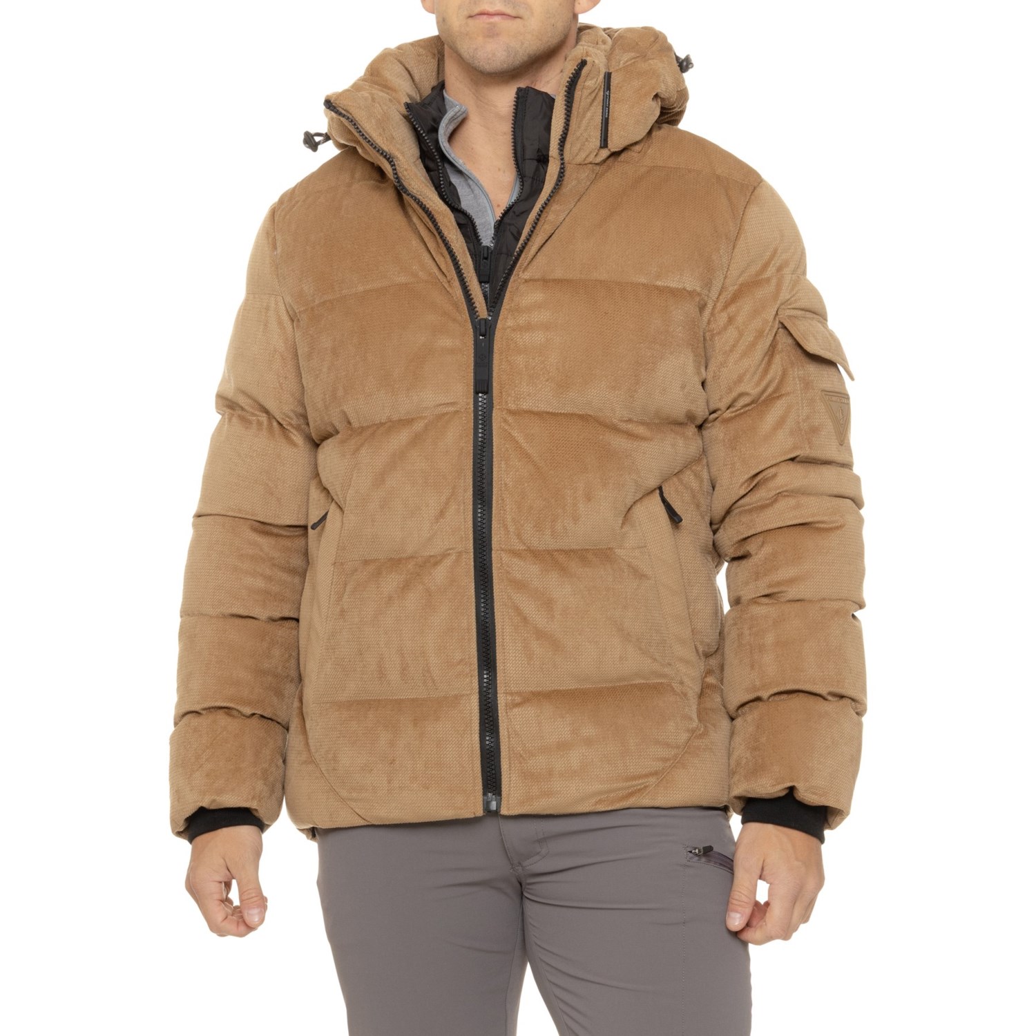 (取寄) ポイントゼロ ジャカード コーデュロイ パファー ジャケット - インサレーテッド POINT ZERO Jacquard Corduroy Puffer Jacket - Insulated  Toast POINT ZERO Jacquard Corduroy Puffer Jacket - Insulated - Save 68%