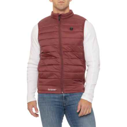 POINT ZERO Ultralight Vest - Waterproof, Insulated in Merlot