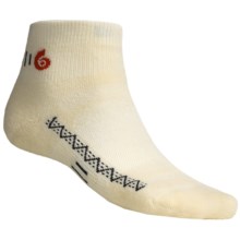 Point6 Active Mini Socks - Merino Wool Blend, Midweight (For Men and Women) in Natural - 2nds