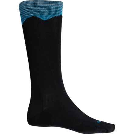 Point6 Ultralight Ski Socks - Merino Wool, Over the Calf (For Men) in Black