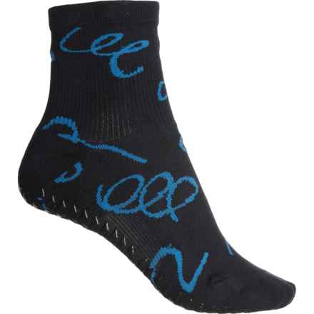Pointe Studio Medium-Large - Becca Socks - Ankle (For Women) in Black Blue