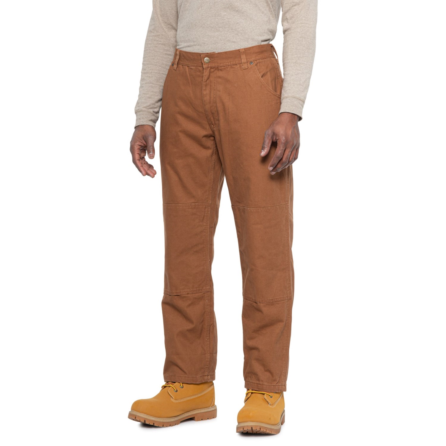 flannel lined duck pants