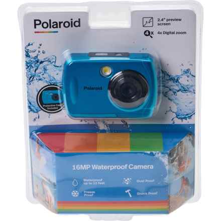 Polaroid Digital Waterproof Camera in Blue