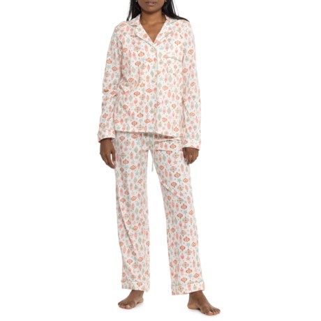(取寄) ホリディ プレイド ノッチ カラー パジャマ - オーガニック コットン, ロング スリーブ Poppy & Clay Holiday Plaid Notch Collar Pajamas - Organic Cotton, Long Sleeve  Red Plaid Poppy & Clay Holiday Ornaments Notch Collar Pajamas - Organic