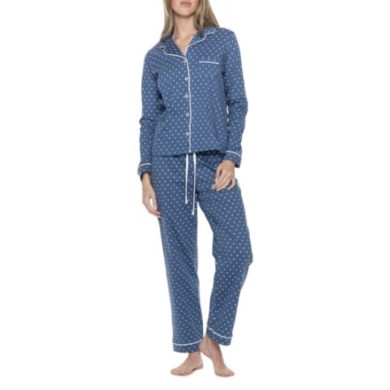 Poppy & Clay Polka Dots Notch Collar Pajamas - Organic Cotton
