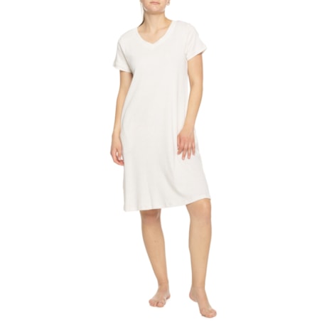cotton short night dress MaxxCloud 100% Cotton Short Victorian Nightgown Knee Length Cute Lace Ruffled Nightdress (Aqua, S) at Amazon Women's Clothing store