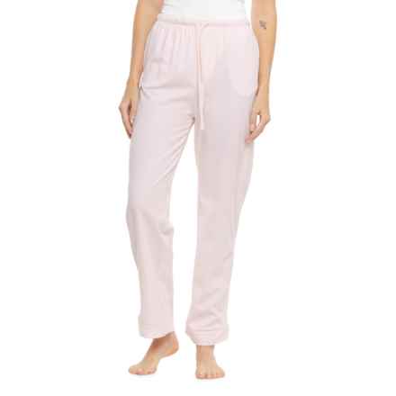 Poppy & Clay Stripe Pajama Pants - Organic Cotton in Pink Stripe
