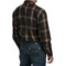 4601V_2 Powder River Outfitters Bandera Plaid Shirt - Long Sleeve (For Big and Tall Men)
