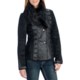 Powder River Outfitters Lyndee Coat - Distressed Faux Suede, Faux Fur (For Women)