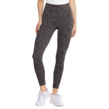 prAna Chakara® 7/8 Leggings - UPF 50+ in Dark Iron Seasons