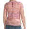 6352W_2 prAna Clara Shirt - Organic Cotton, Short Sleeve (For Women)