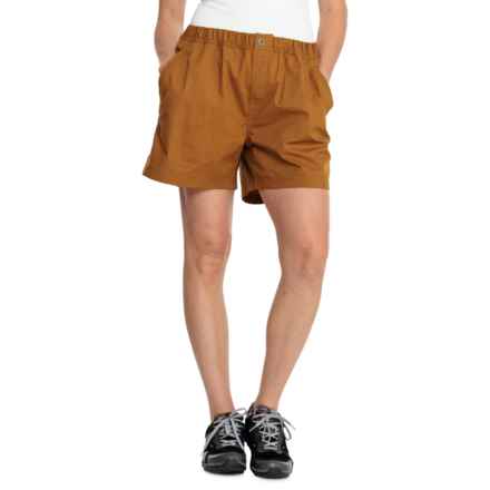 prAna Double Peak Shorts - UPF 50+, Organic Cotton in Antique Bronze