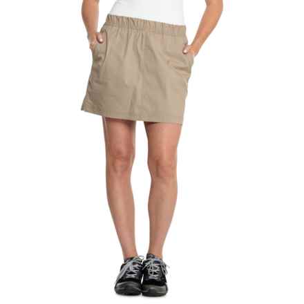 prAna Double Peak Skort - UPF 50+ in Sandbar