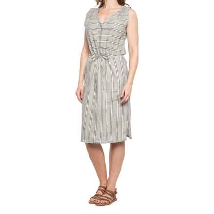 prAna Ecotropics Dress - Organic Cotton, Sleeveless (For Women) in Stellar Stripe