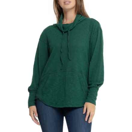 prAna Frieda Turtleneck - Long Sleeve in Deep Pine