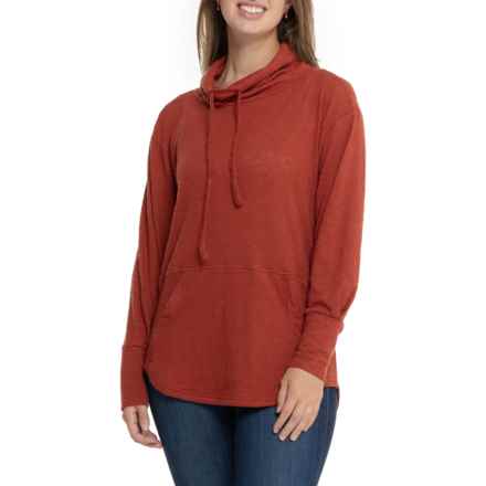 prAna Frieda Turtleneck - Long Sleeve in Rust