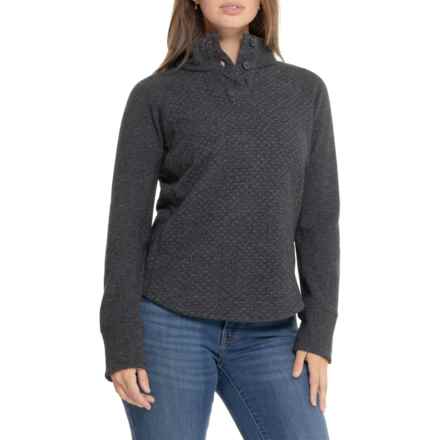 prAna Frozen Falls Sweater in Charcoal