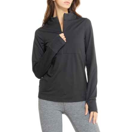 prAna Ice Flow Jacket - Zip Neck in Black