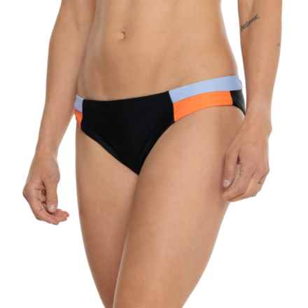 prAna Innix Bikini Bottoms - UPF 50+ in Black Colorblock
