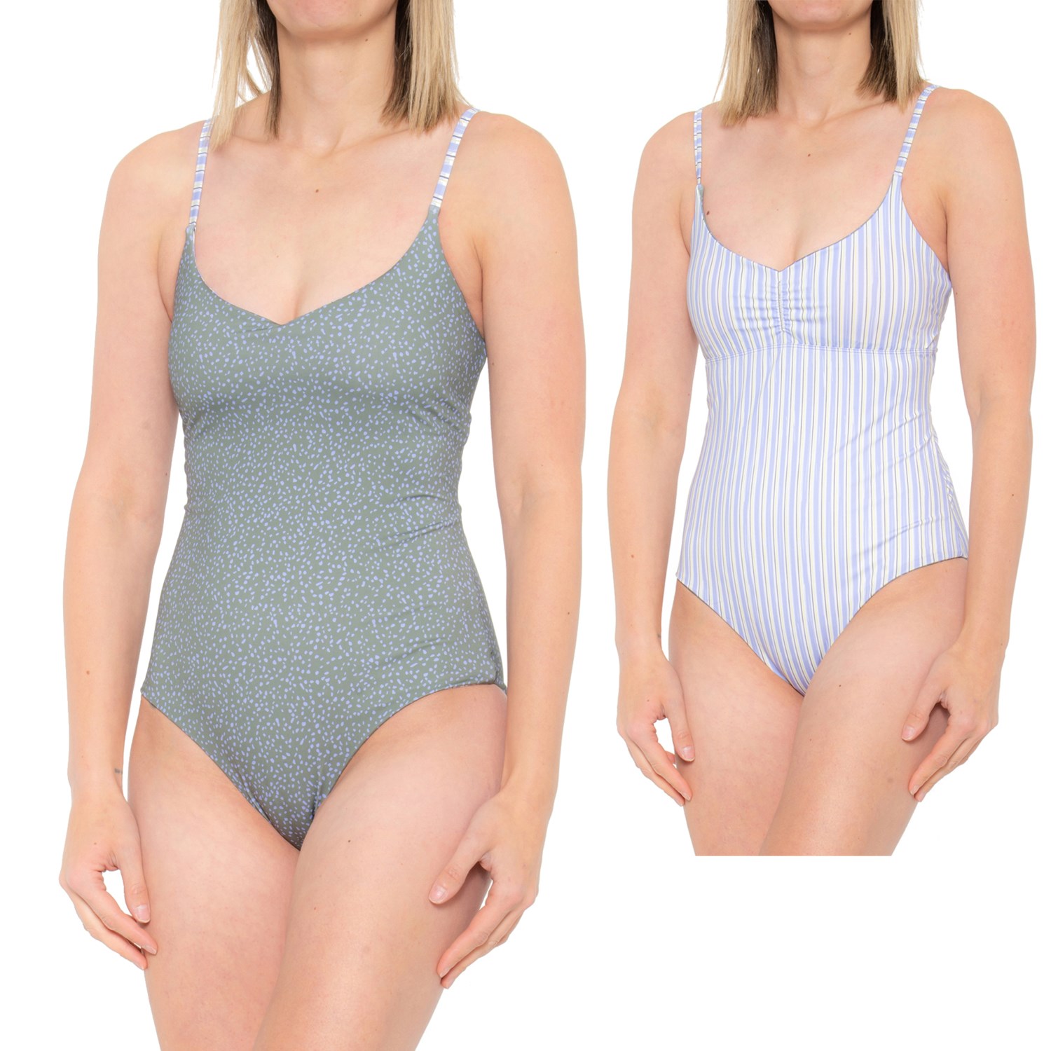 prAna Jess Reversible OnePiece Swimsuit UPF 50+ Save 82