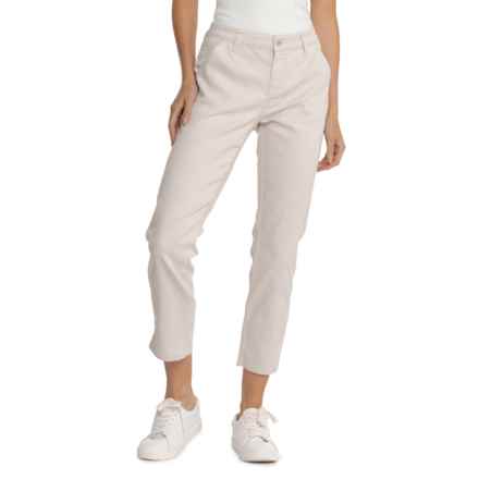 prAna Kayla Cropped Chino Pants - Organic Cotton in Chalk