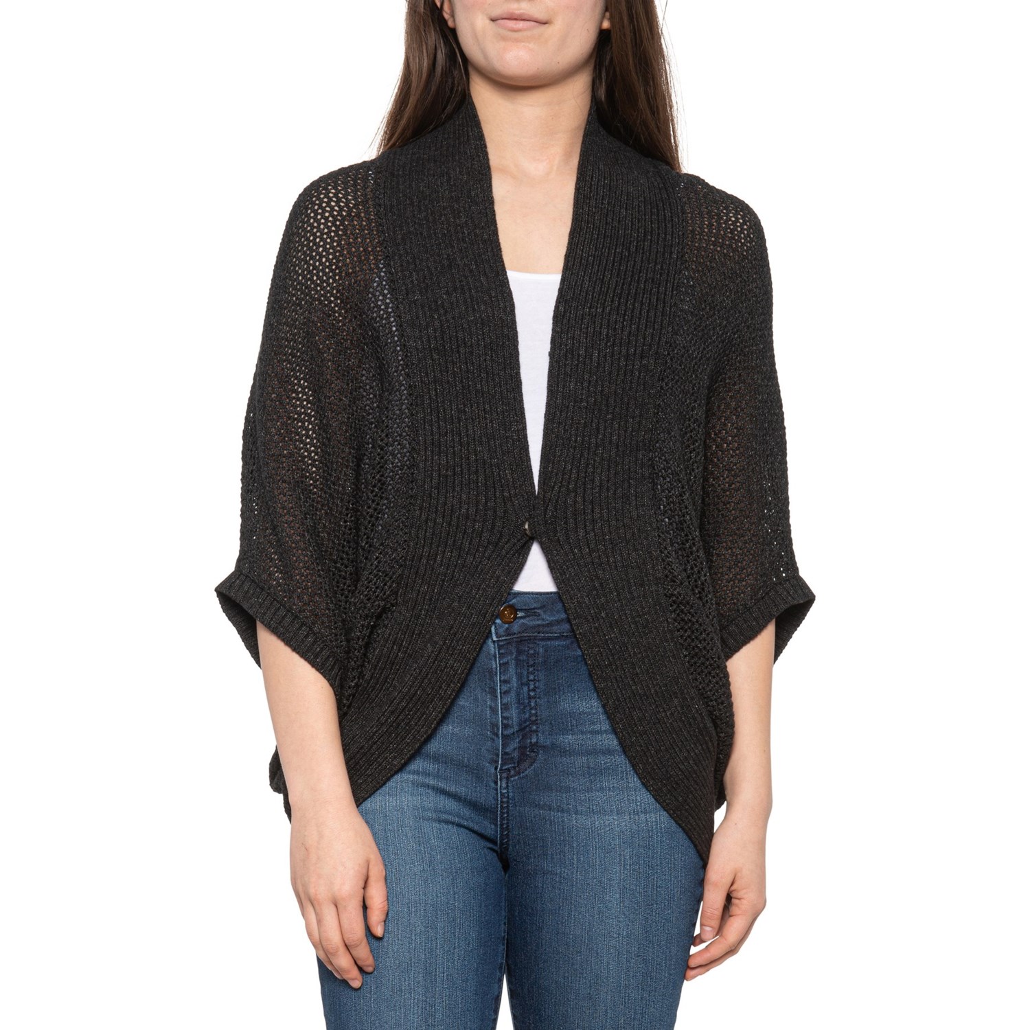 short cardigan sweater