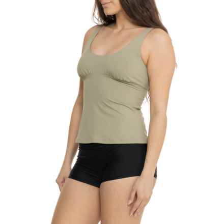 prAna Mallorca Tankini Top - UPF 50+ in Sweet Agave
