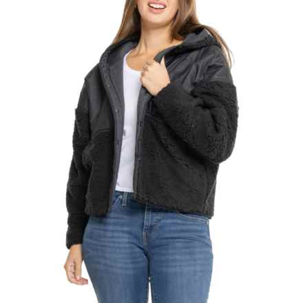 prAna Polar Escape Snap-Up Jacket in Black