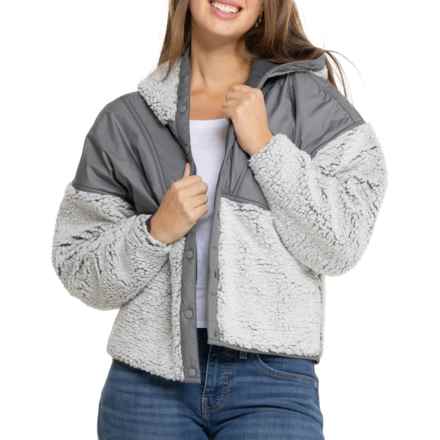 prAna Polar Escape Snap-Up Jacket in Frosted