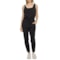 prAna Railay Jumpsuit - UPF 50+, Zip Neck, Sleeveless in Black
