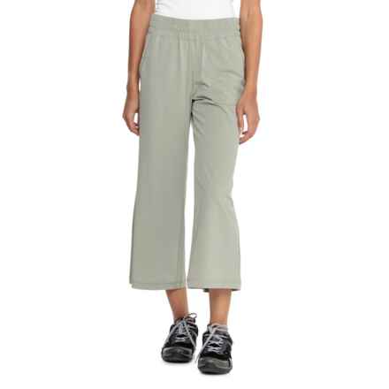 prAna Railay Wide-Leg Pants in Juniper Green